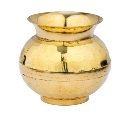 Brass Diamond Texture Lota