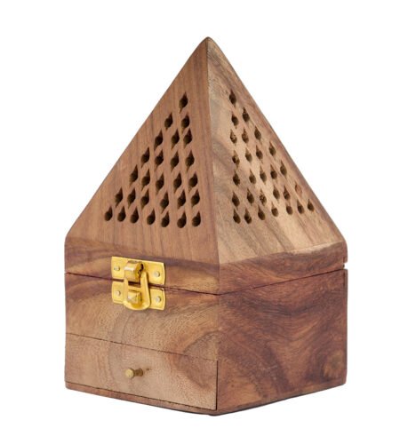 Wooden Cup-Dhoop Stand