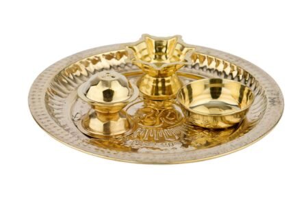 Brass Aarti Thali